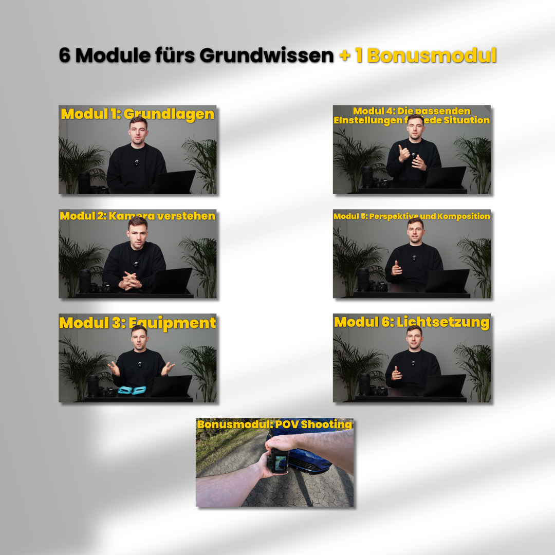 Der Autofotografie-Schnellstart (Online Kurs)