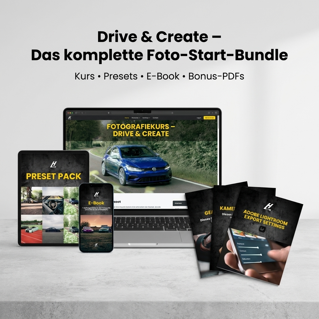 Drive & Create: Das komplette Foto-Start-Bundle