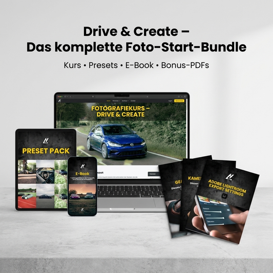 Drive & Create: Das komplette Foto-Start-Bundle