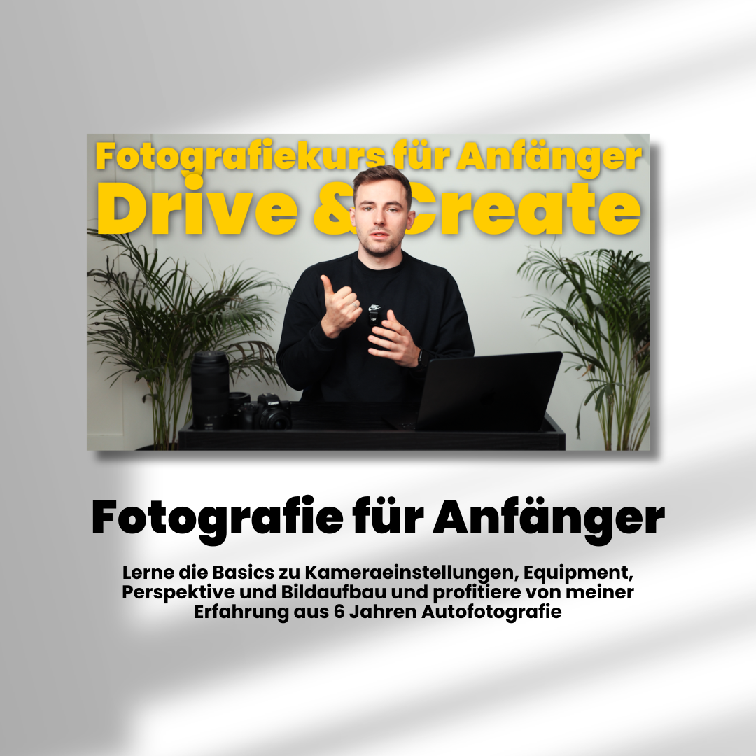 Fotografiekurs für Anfänger: Drive & Create